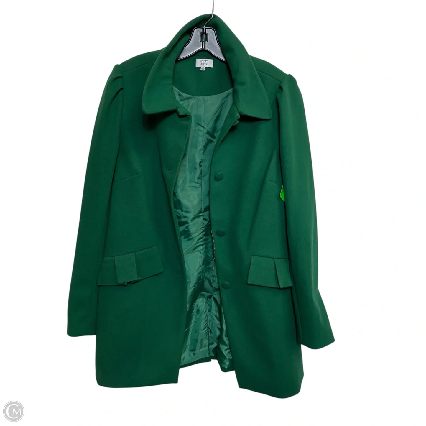 Jacket Other By Crown And Ivy In Green, Size: M