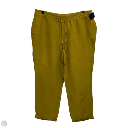 Pants Other By J. Jill In Yellow, Size: Sp