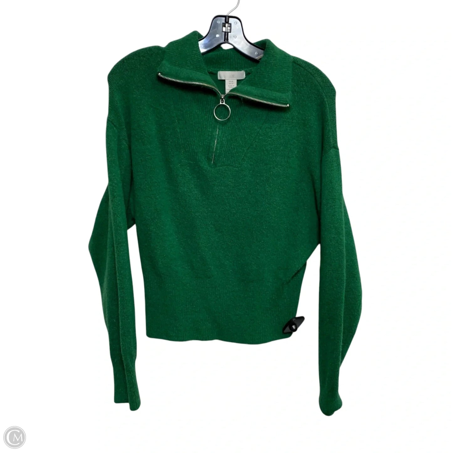 Sweater By H&m In Green, Size: Xs