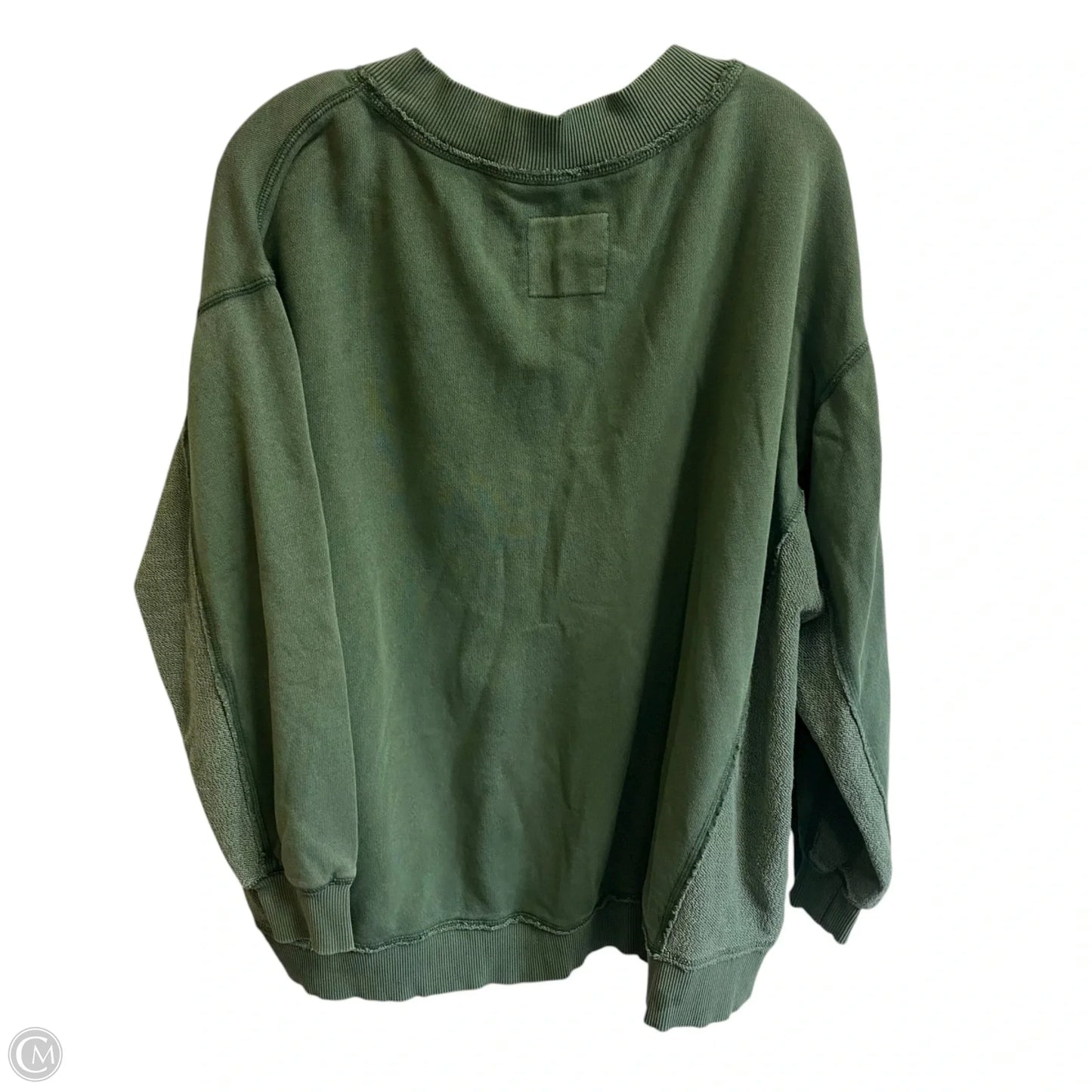 Sweatshirt Crewneck By Aerie In Green, Size: M