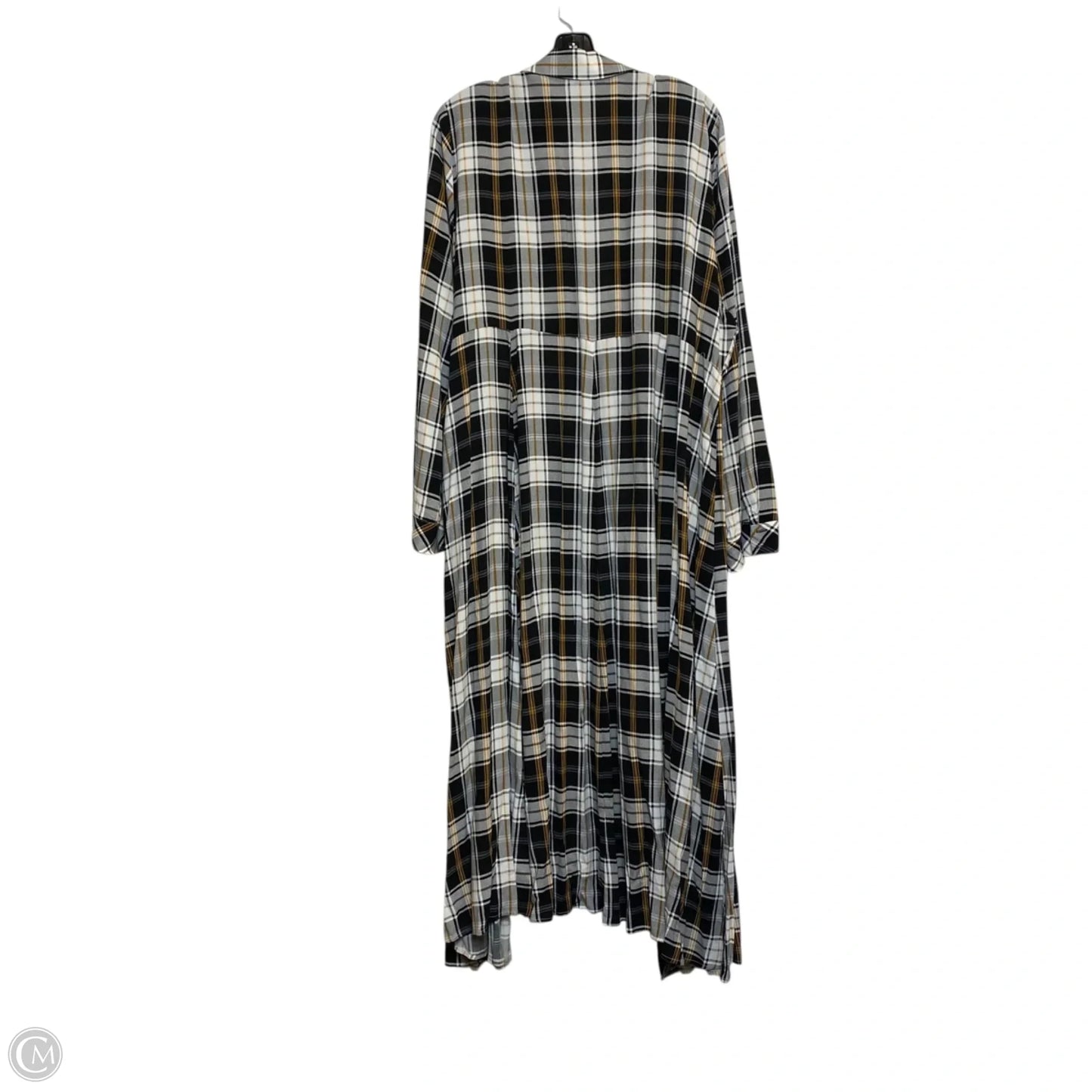 Dress Casual Maxi By Torrid In Black & White, Size: 3x