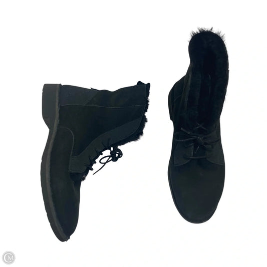 Boots Designer By Ugg In Black, Size: 8
