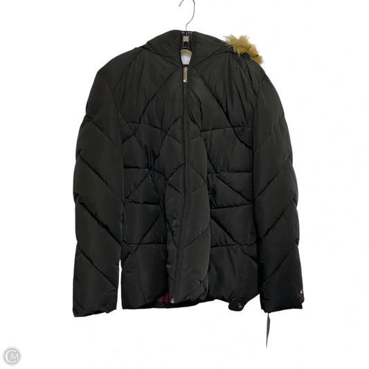 Coat Puffer & Quilted By Tommy Hilfiger In Black, Size: Xxl