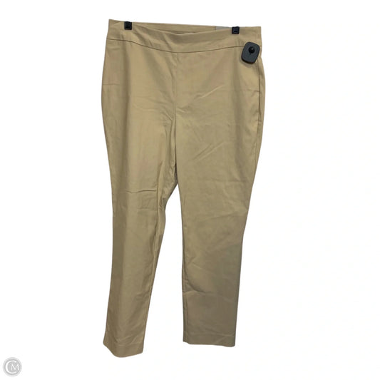 Pants Leggings By Chicos In Tan, Size: 6p