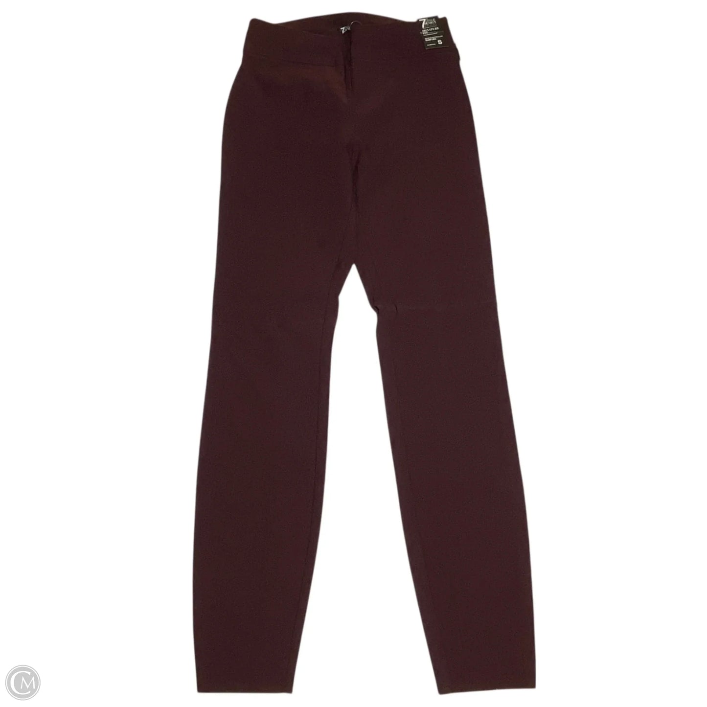 Pants Leggings By New York And Co In Maroon, Size: S