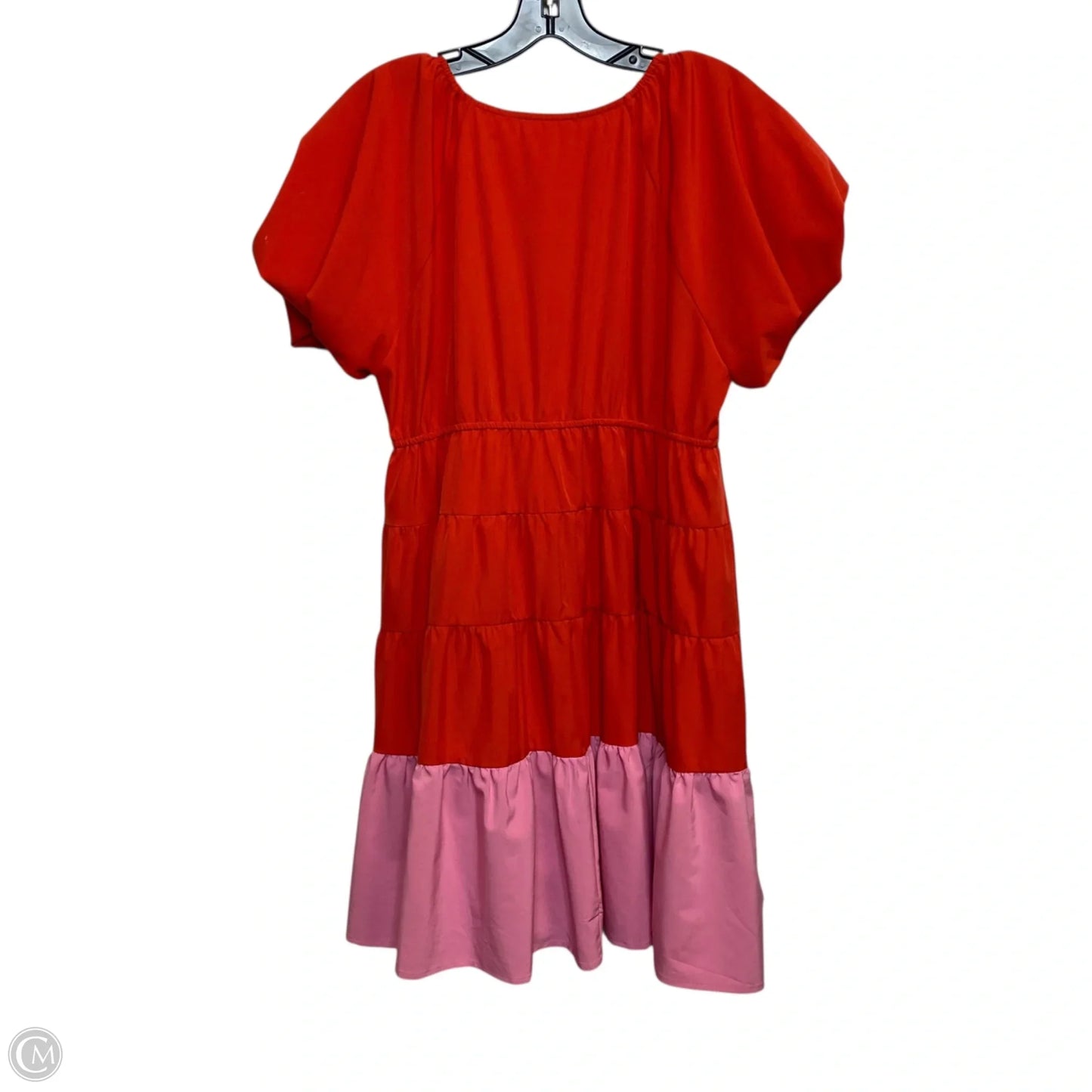Dress Casual Short By Entro In Pink & Red, Size: 0
