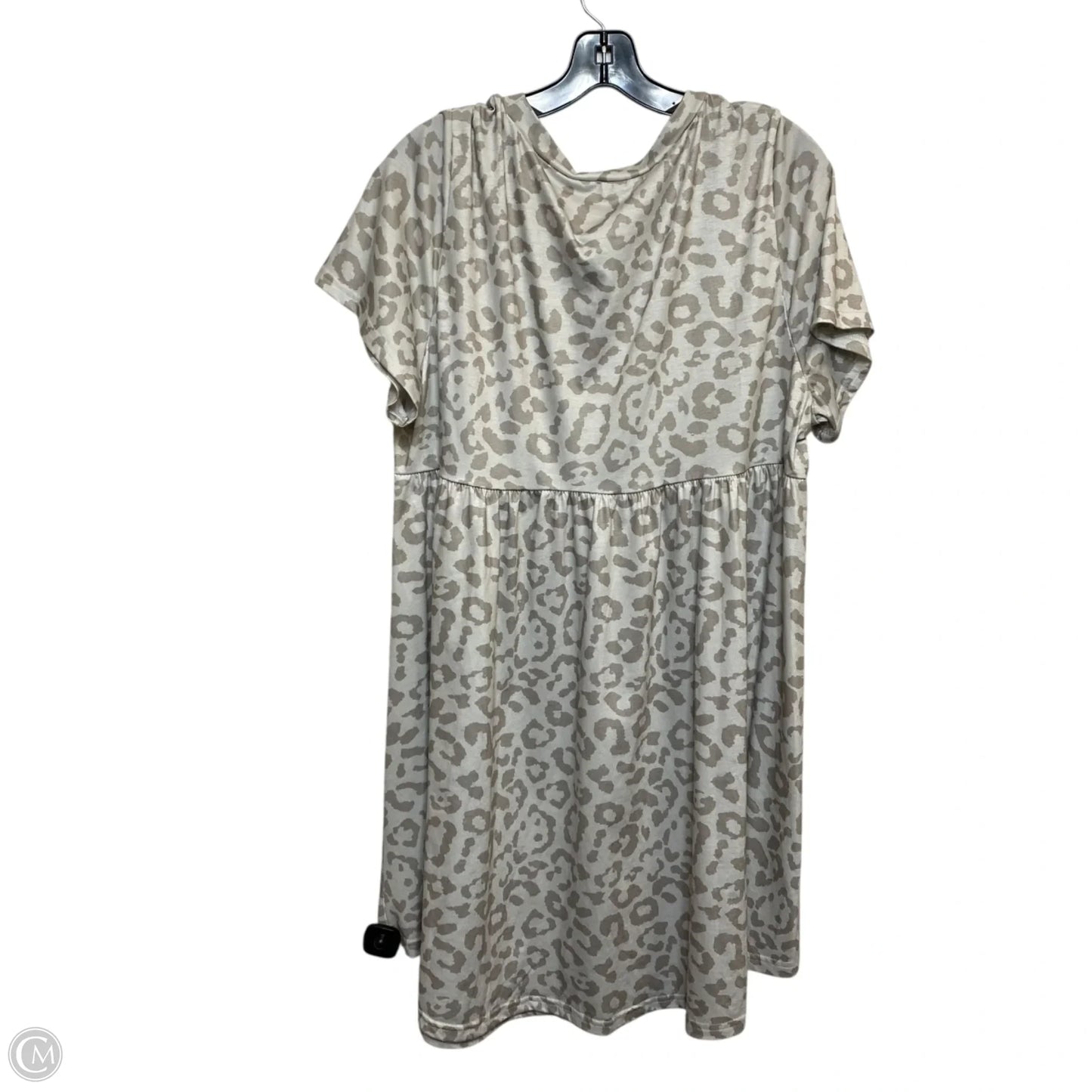 Dress Casual Short By Cmf In Animal Print, Size: 2x