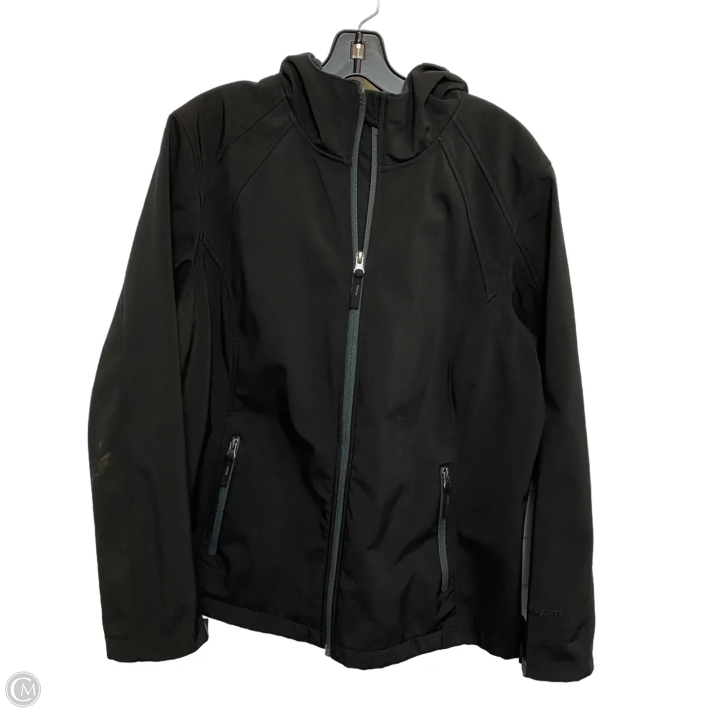 Athletic Jacket By Free Tech In Black, Size: Xl