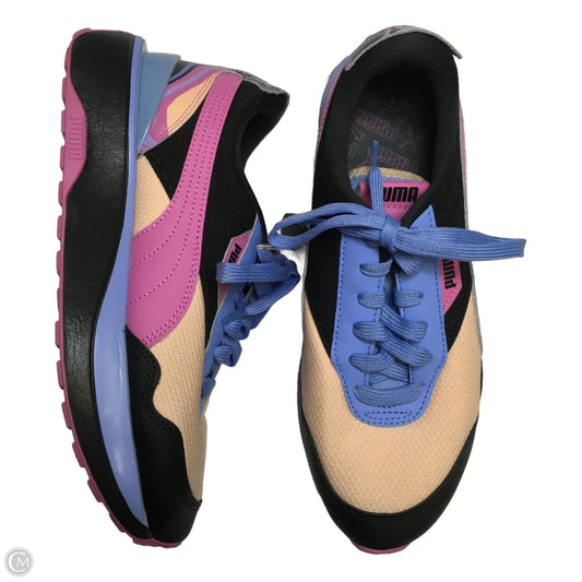 Shoes Athletic By Puma In Blue & Pink, Size: 8
