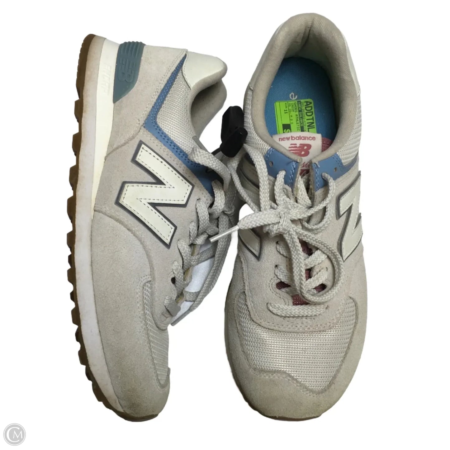 Shoes Athletic By New Balance In Cream, Size: 11