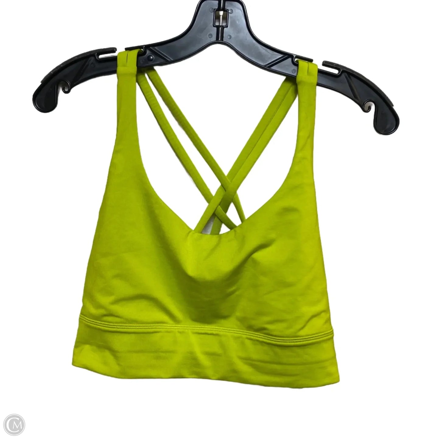 Athletic Bra By Lululemon In Green, Size: L