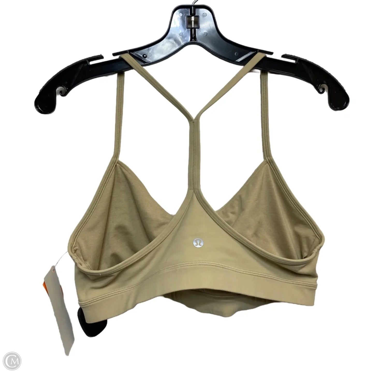 Athletic Bra By Lululemon In Tan, Size: L