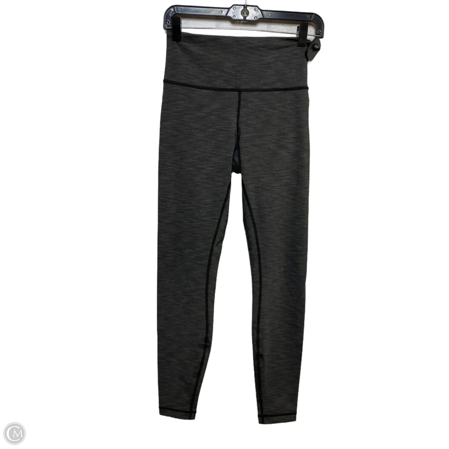 Athletic Leggings By Lululemon In Grey, Size: M