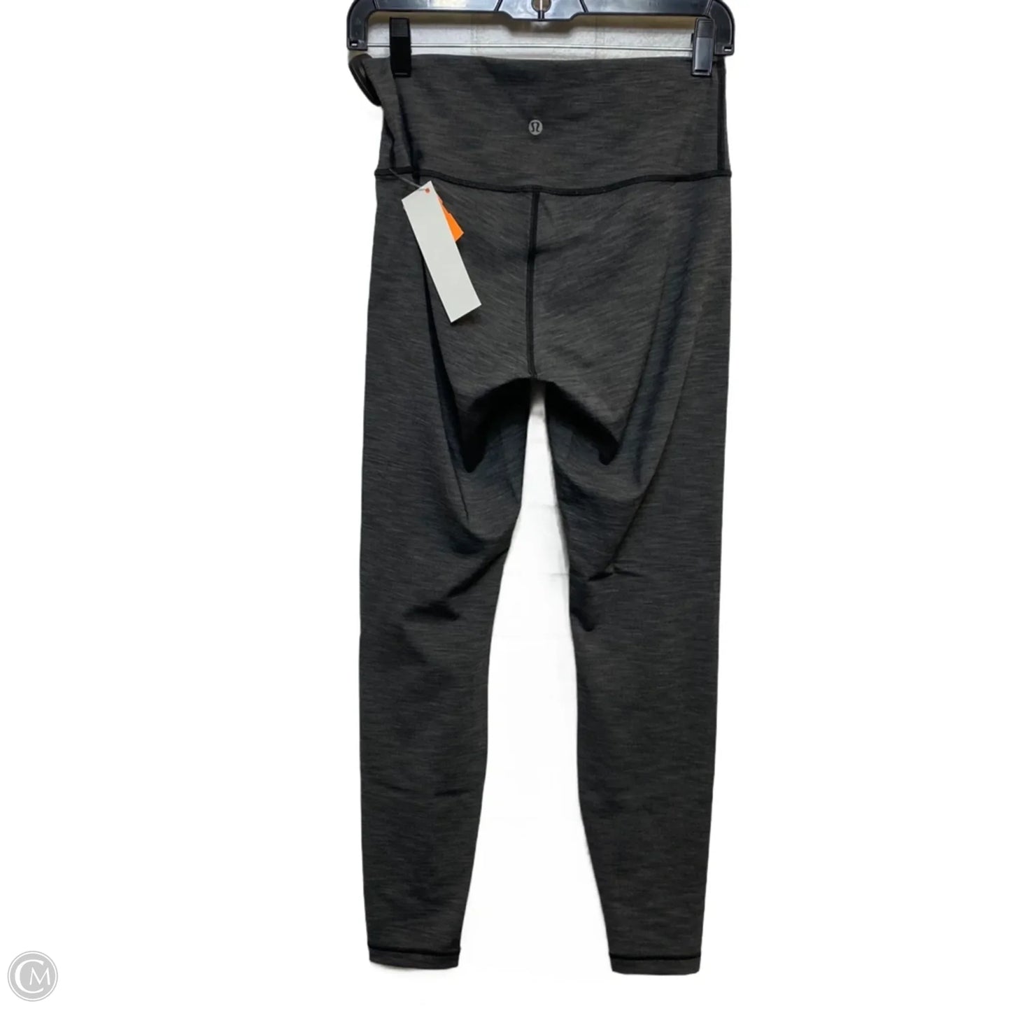 Athletic Leggings By Lululemon In Grey, Size: M