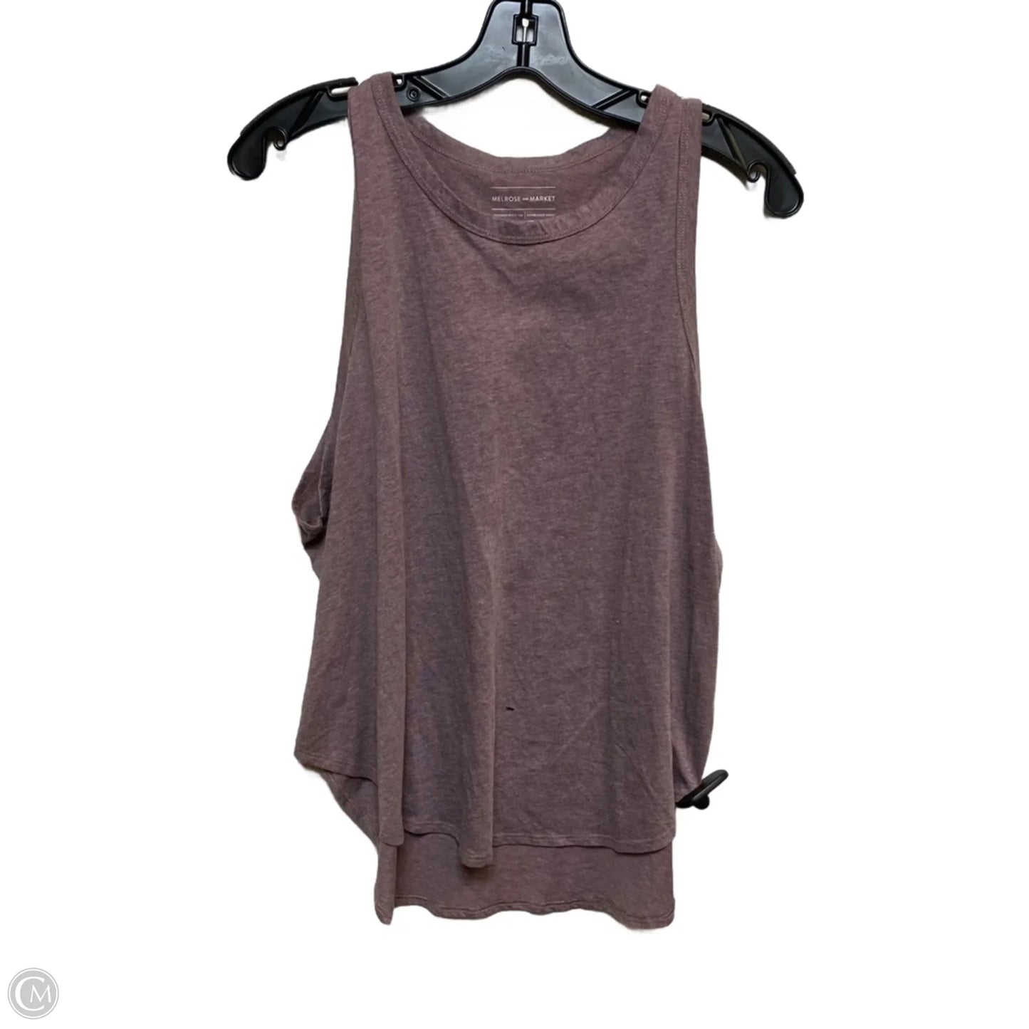 Top Sleeveless Basic By Melrose And Market In Purple, Size: Xl