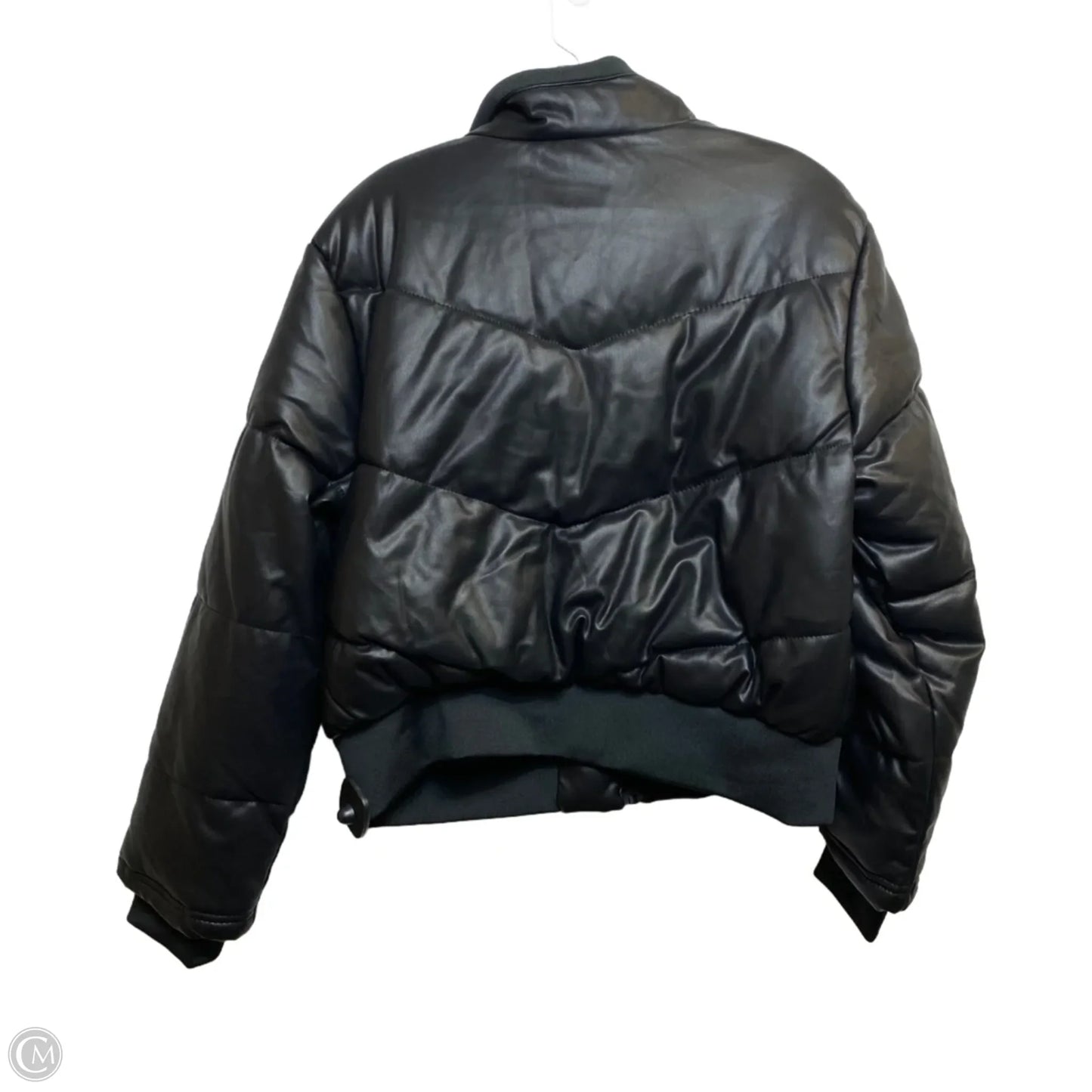 Jacket Puffer & Quilted By Fashion Nova In Black, Size: L