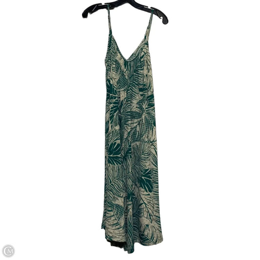 Jumpsuit By Wishlist In Cream & Green, Size: S