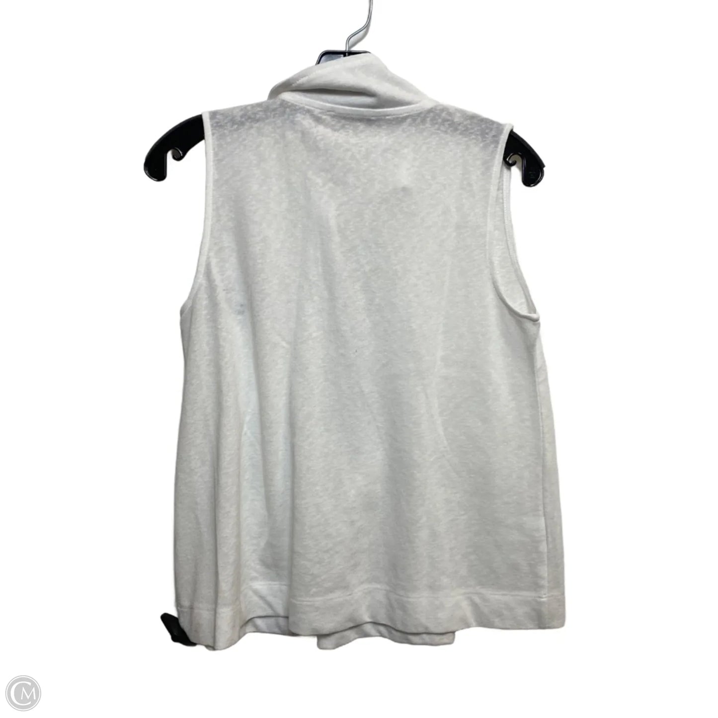 Top Sleeveless By Loft In White, Size: Xs