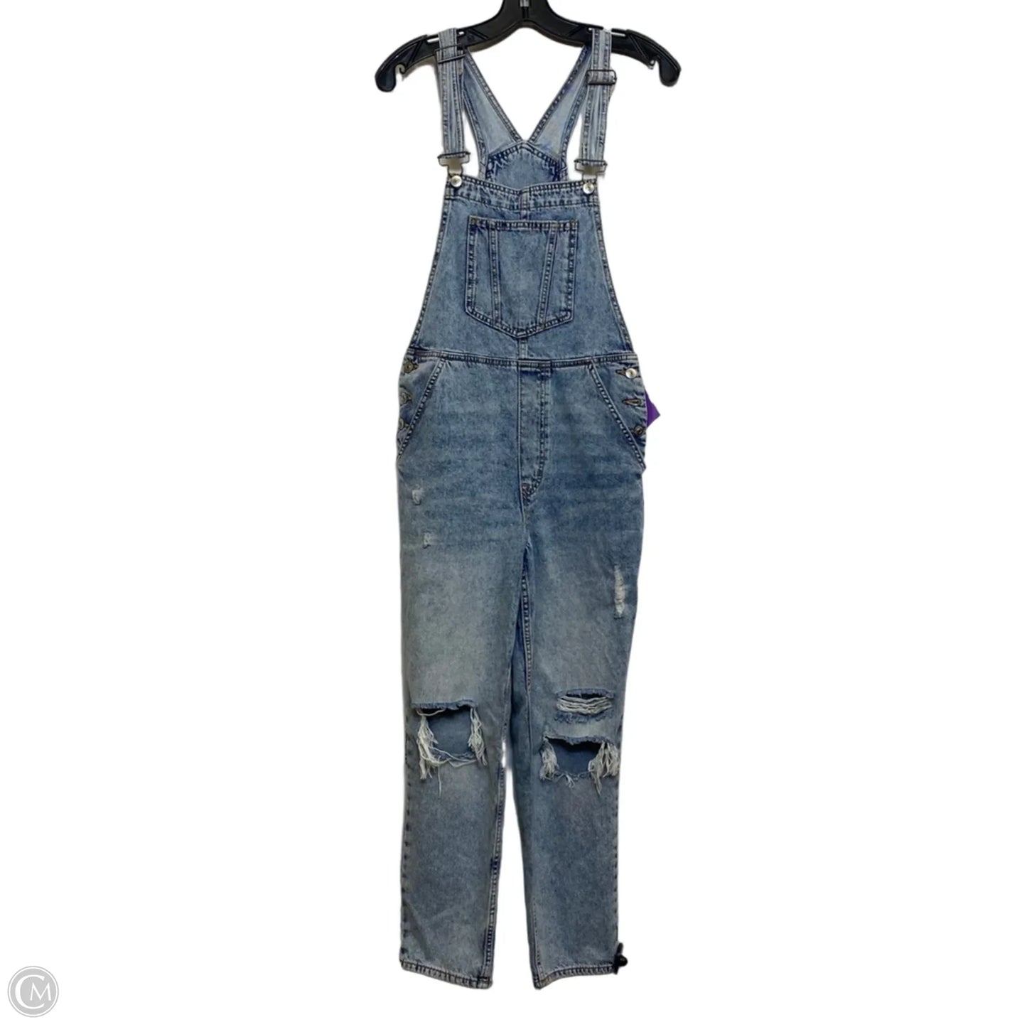 Overalls By H&m In Blue Denim, Size: Xs