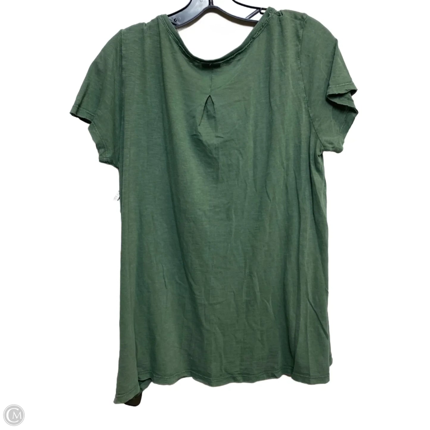 Top Short Sleeve By Wonderly In Green, Size: S