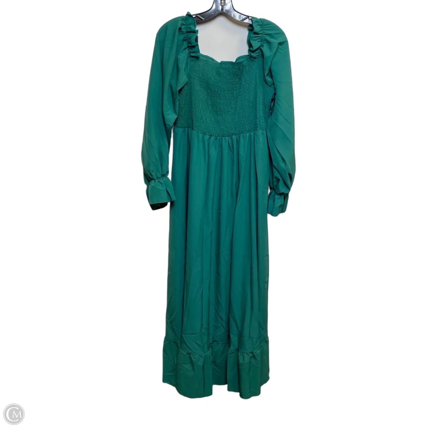 Dress Casual Maxi By Anna Kaci In Green, Size: L