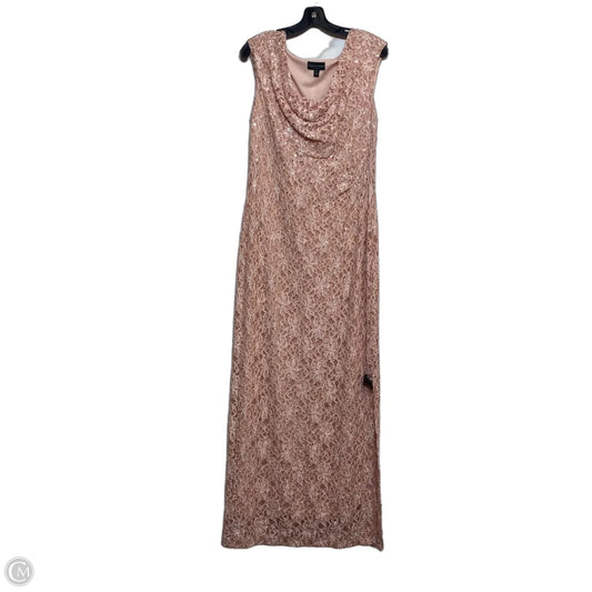 Dress Party Long By Connected Apparel In Pink, Size: L