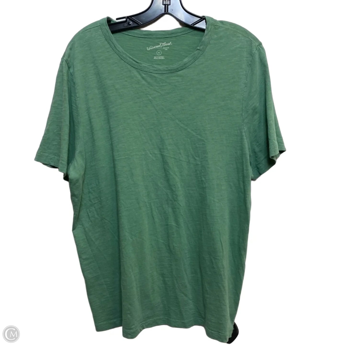 Top Short Sleeve Basic By Universal Thread In Green, Size: Xl