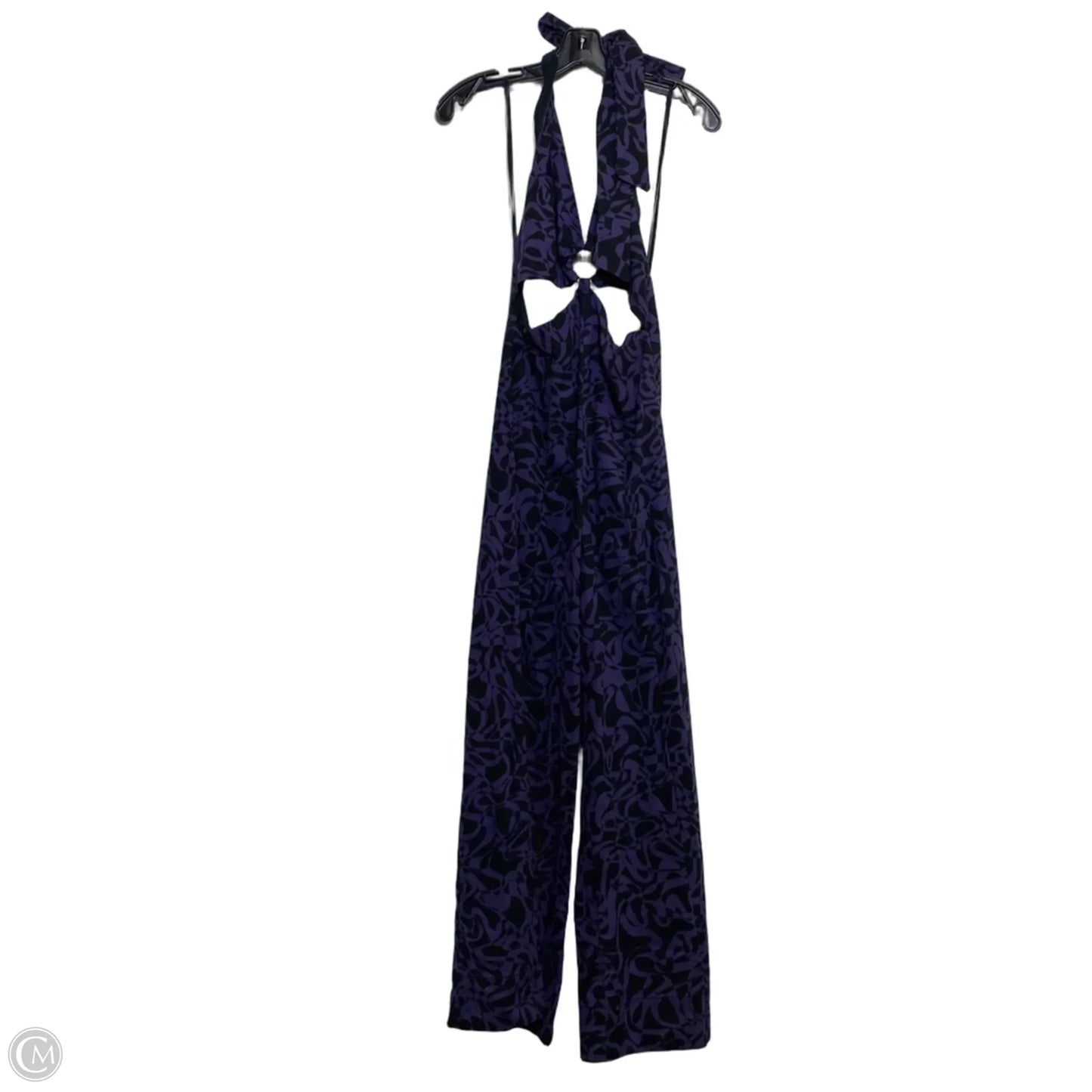 Jumpsuit By Free People In Black & Purple, Size: Xs