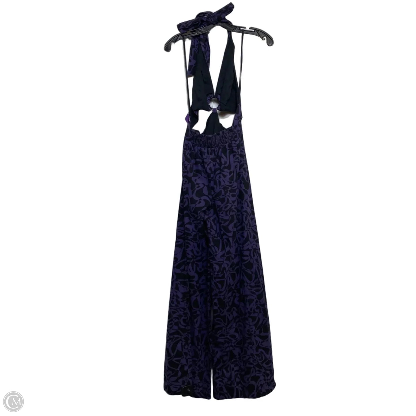 Jumpsuit By Free People In Black & Purple, Size: Xs