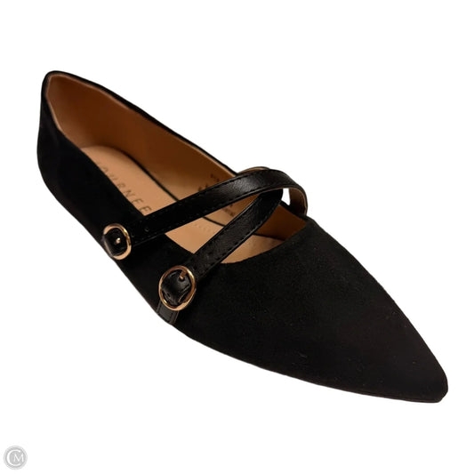 Shoes Flats By Journee In Black, Size: 6