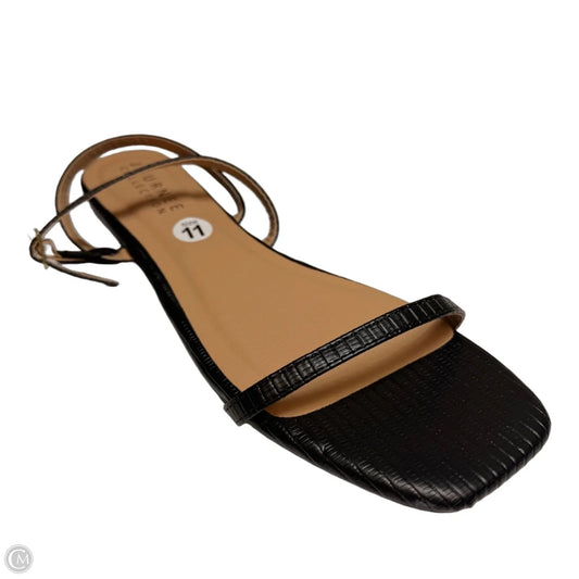 Shoes Flats By Journee In Black, Size: 11