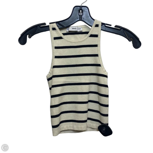 Tank Top By Mng In Black & Cream, Size: Xs