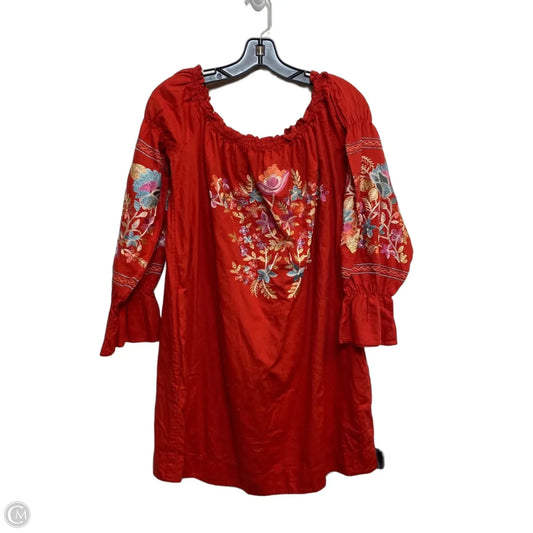 Dress Casual Short By Free People In Red, Size: L