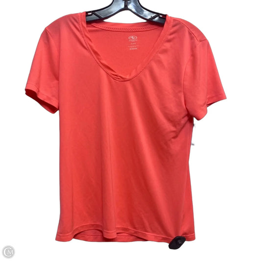 Athletic Top Short Sleeve By Athletic Works In Pink, Size: Xs