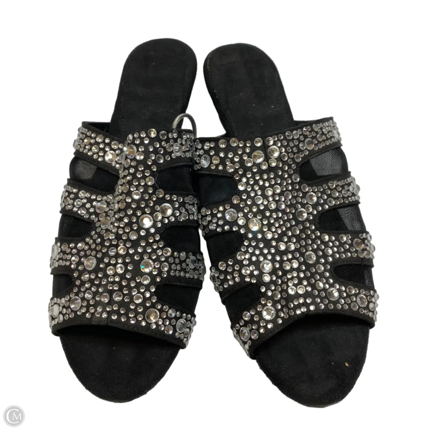 Sandals Heels Wedge By Boyce Joan In Black, Size: 9.5