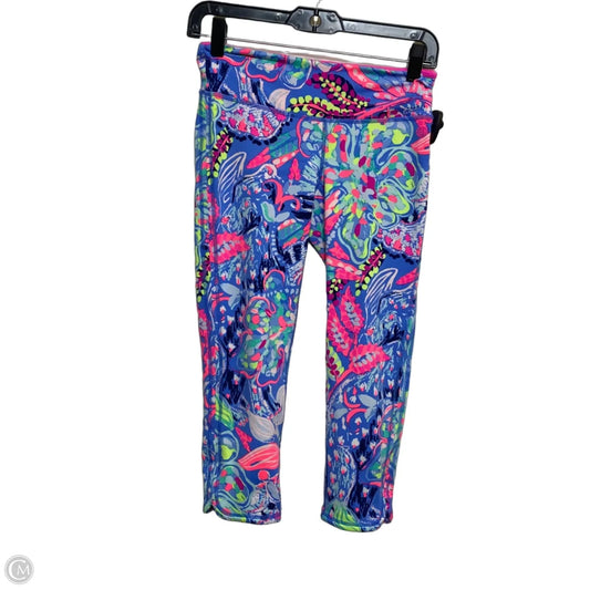 Capris Designer By Lilly Pulitzer In Multi-colored, Size: S