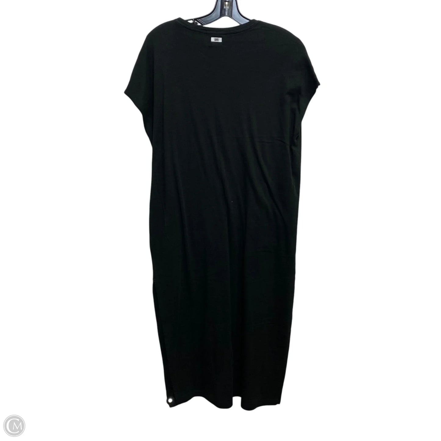 Dress Casual Midi By Lunya In Black, Size: Xs