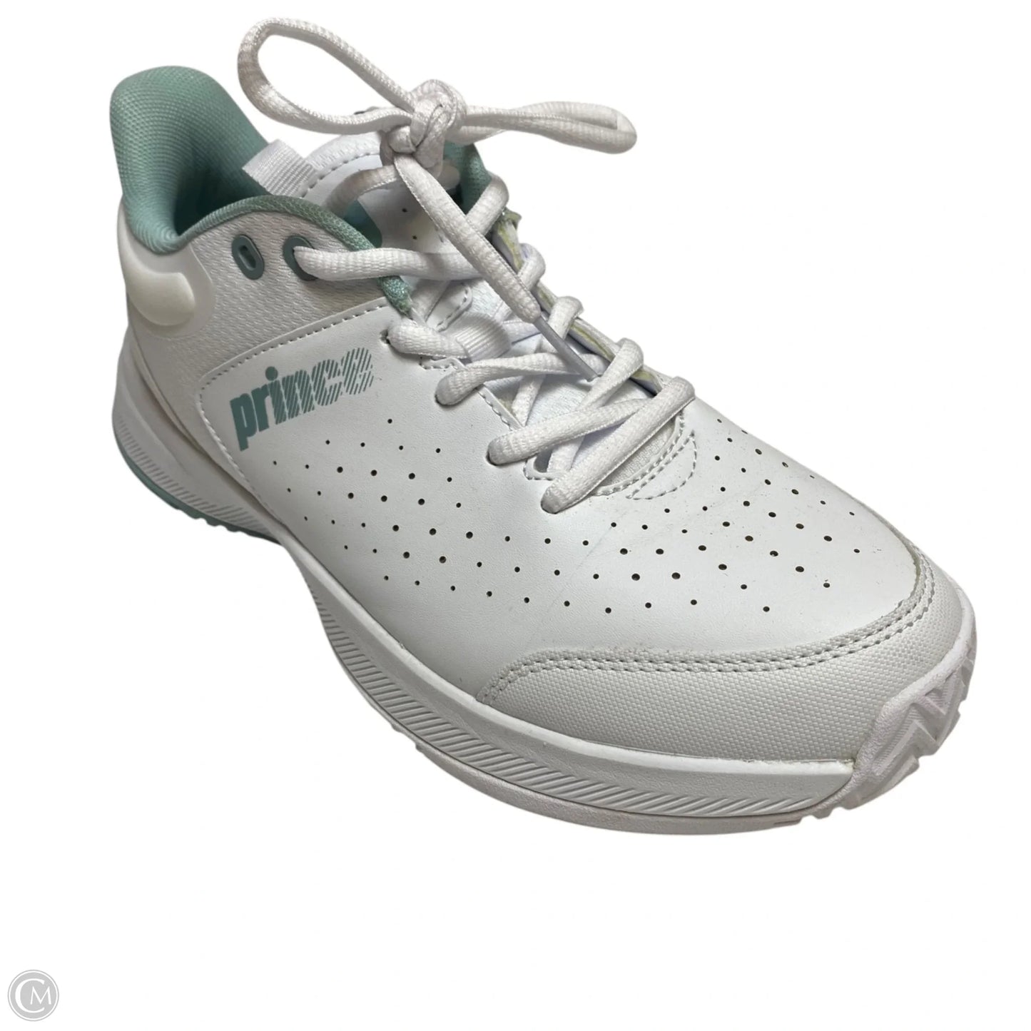 Shoes Athletic By Prince In Green & White, Size: 9