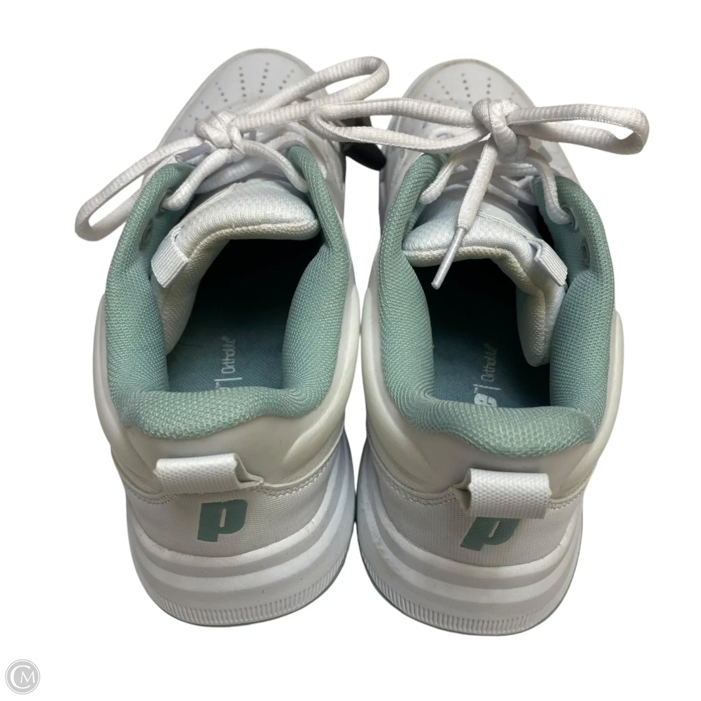 Shoes Athletic By Prince In Green & White, Size: 9