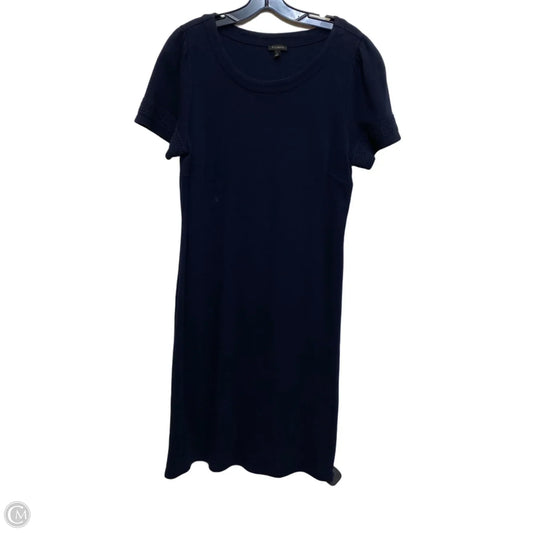 Dress Casual Midi By Talbots In Navy, Size: L