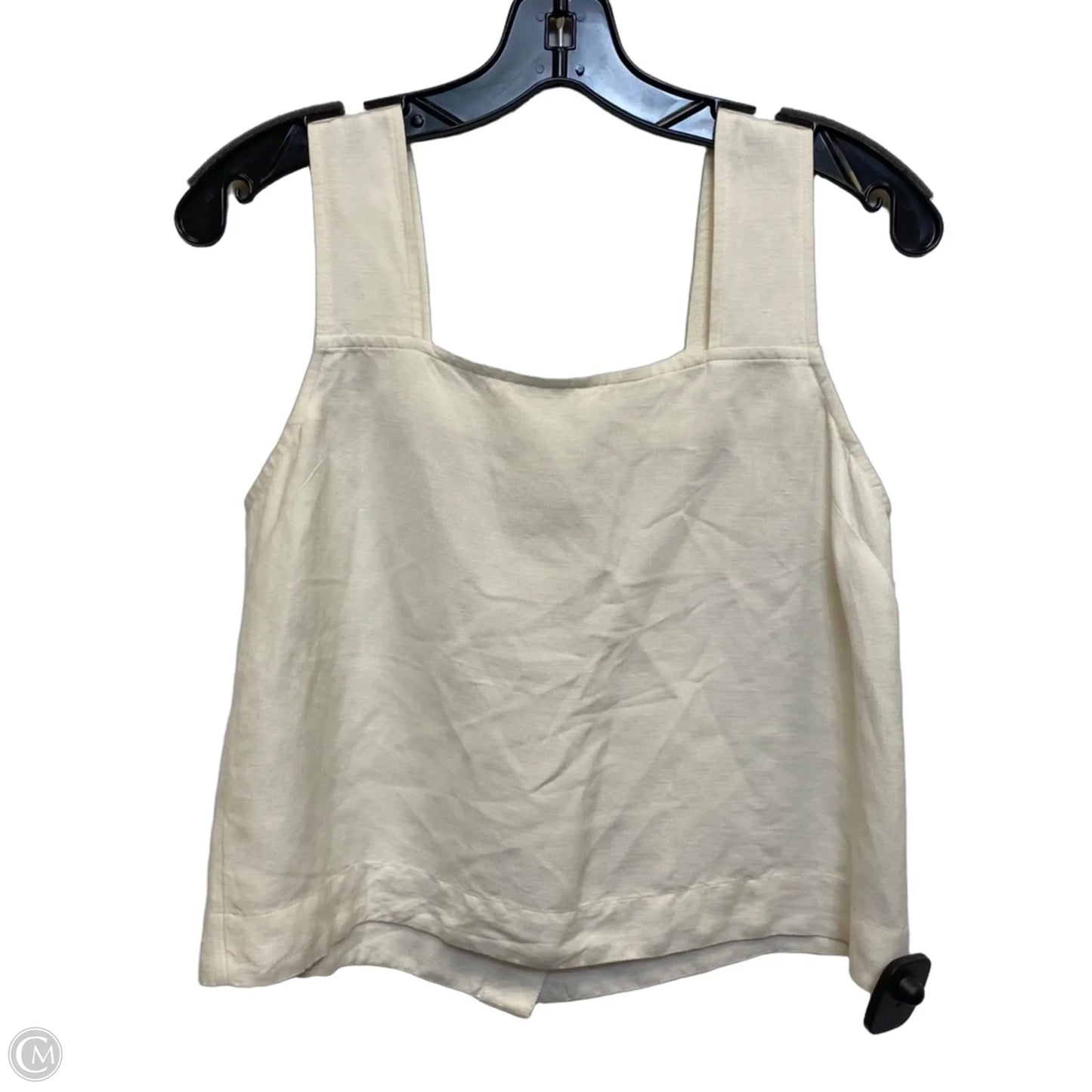 Top Sleeveless By Madewell In Cream, Size: Xxs