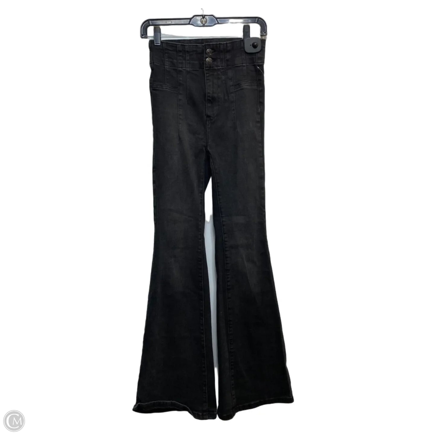 Jeans Flared By We The Free In Black Denim, Size: 2