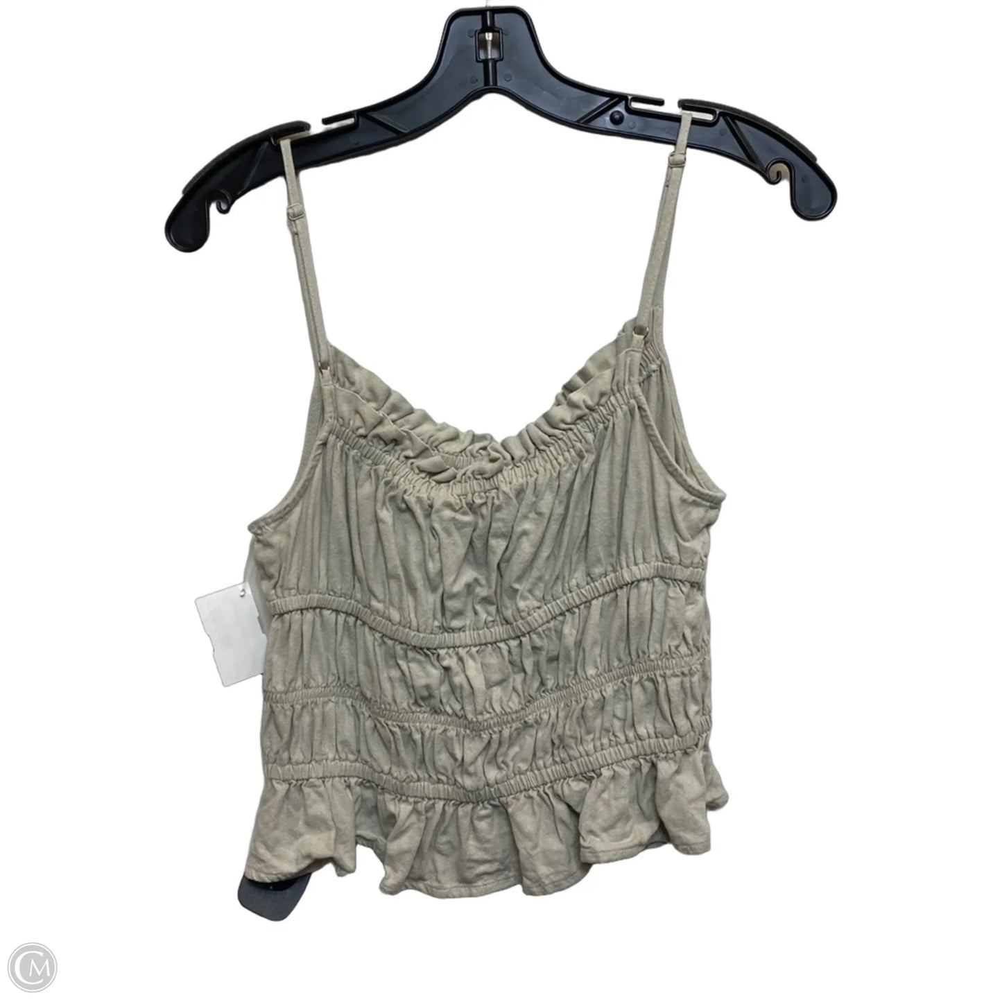Top Sleeveless By Gianni Bini In Beige, Size: M