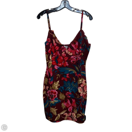 Dress Casual Short By Sheilay In Red, Size: L