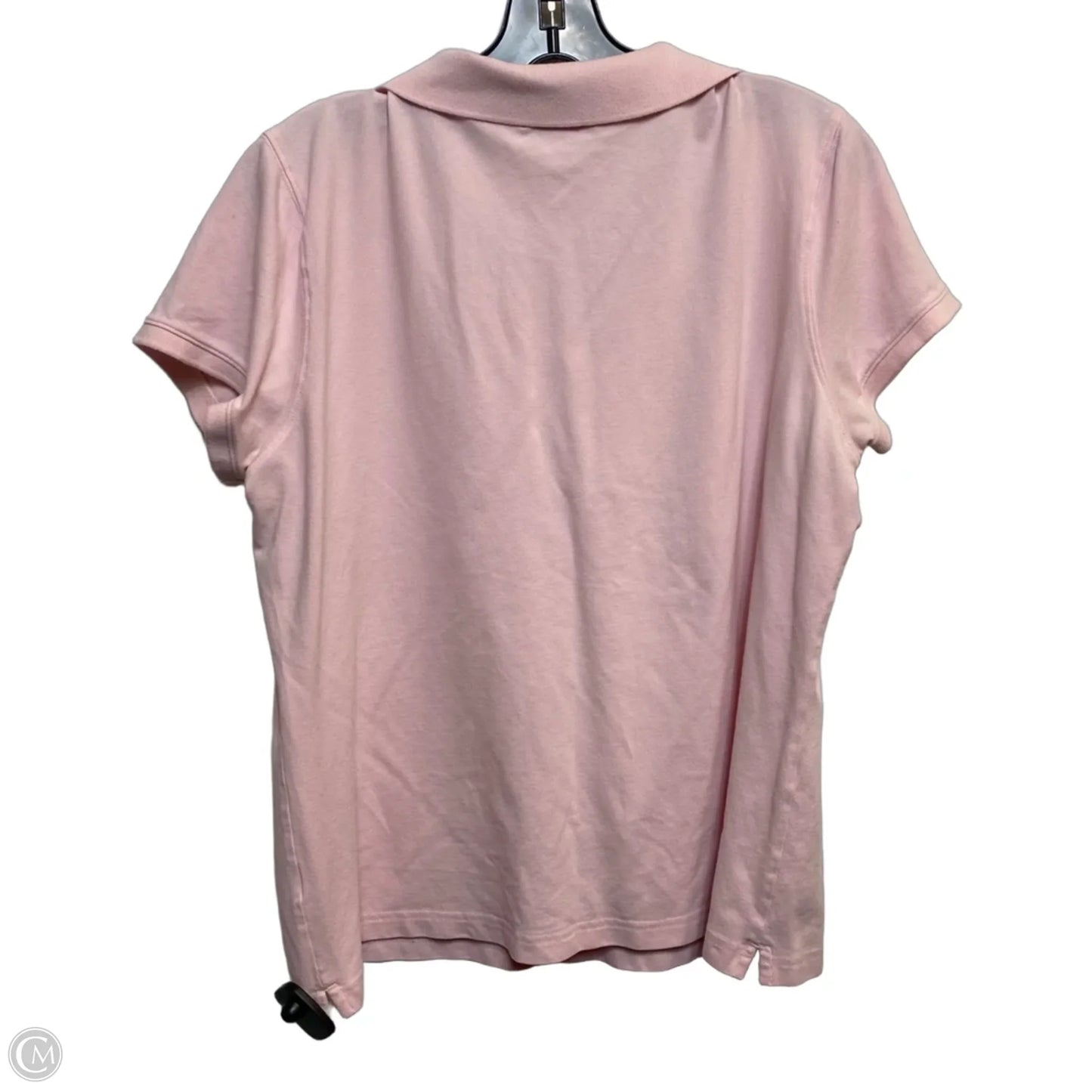 Top Short Sleeve Designer By Vineyard Vines In Pink, Size: Xl