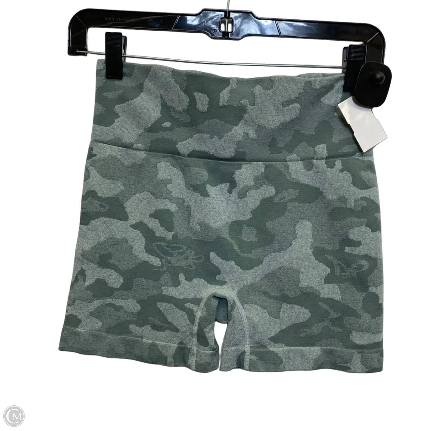 Athletic Shorts By Cmf In Green, Size: M