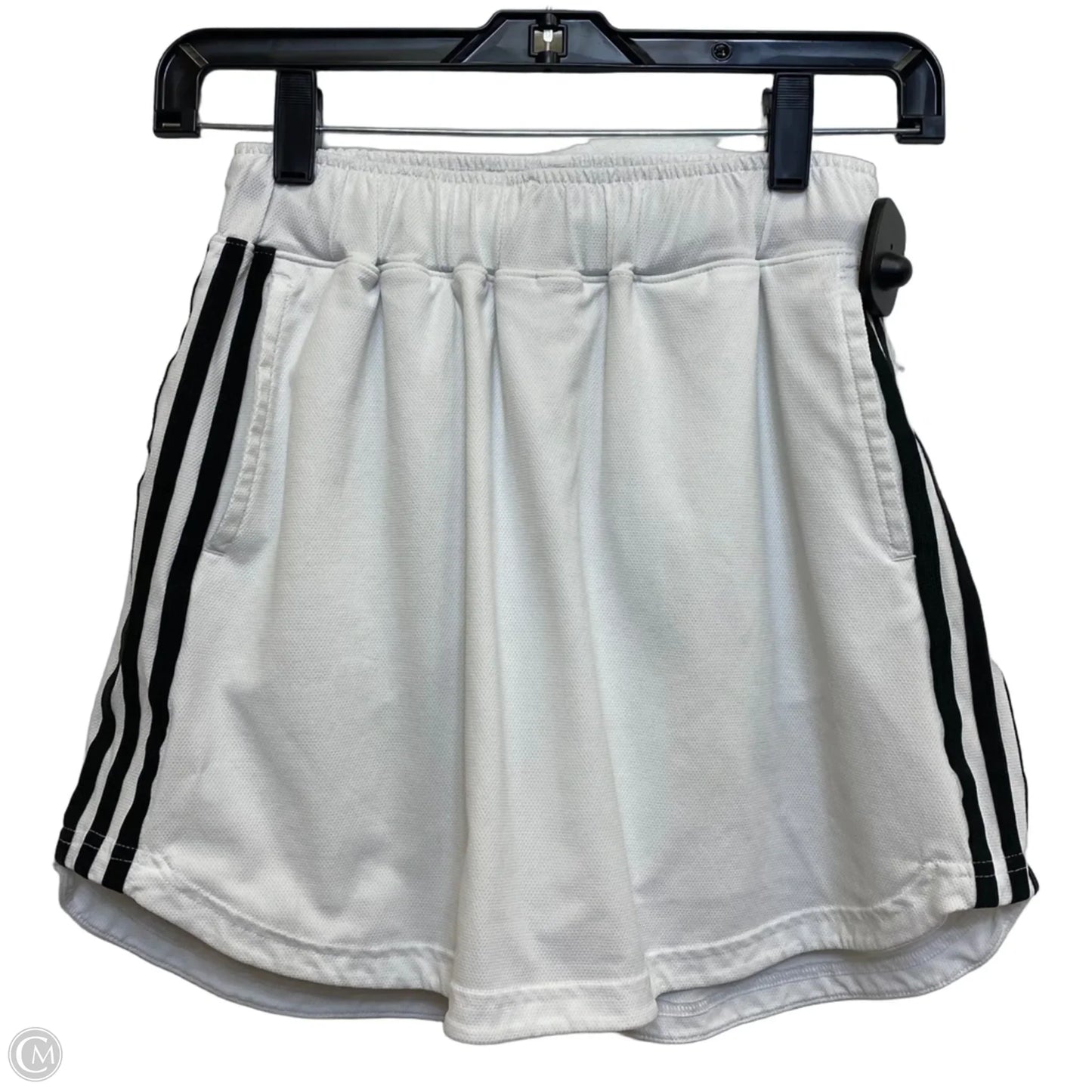 Athletic Skort By Adidas In White, Size: S