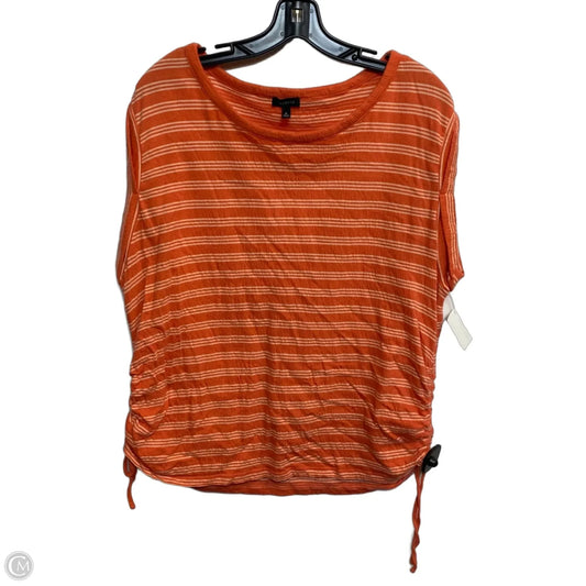 Top Sleeveless By Talbots In Orange, Size: Xl