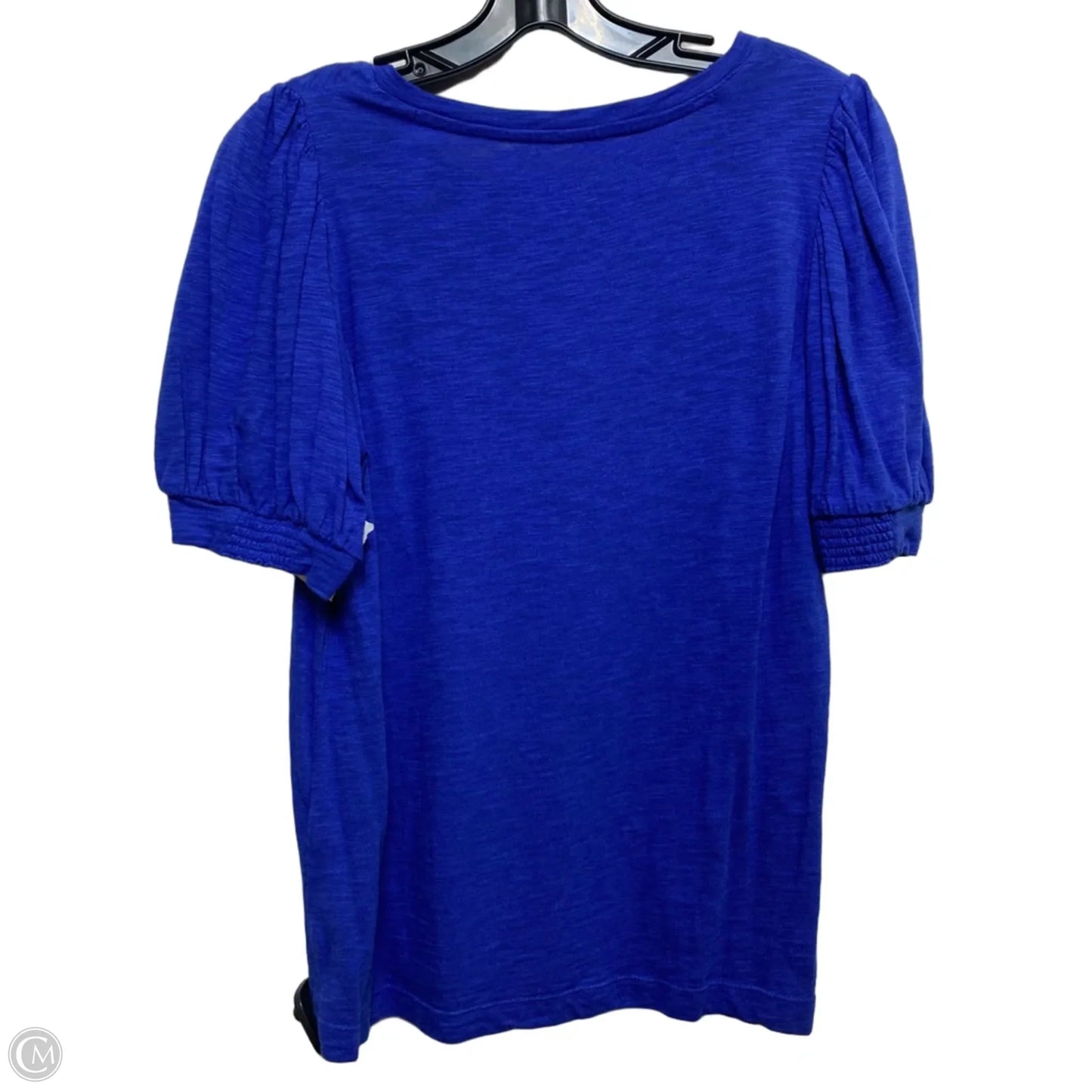 Top Short Sleeve By Chicos In Blue, Size: M