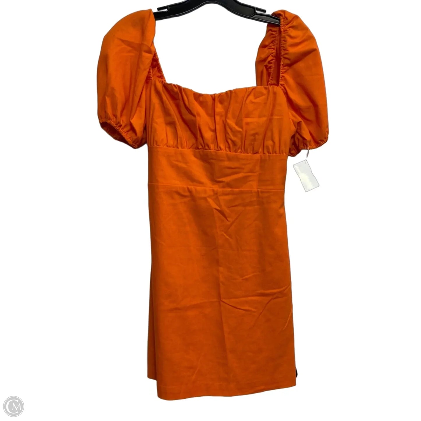 Dress Casual Short By Francesca's In Orange, Size: M